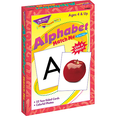TREND Alphabet Match Me Flash Cards (TEPT58001)