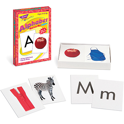 TREND Alphabet Match Me Flash Cards (TEPT58001)