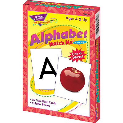 TREND Alphabet Match Me Flash Cards (TEPT58001)