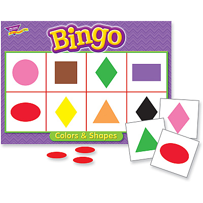 TREND Colors and Shapes Learner's Bingo Game (TEPT6061)