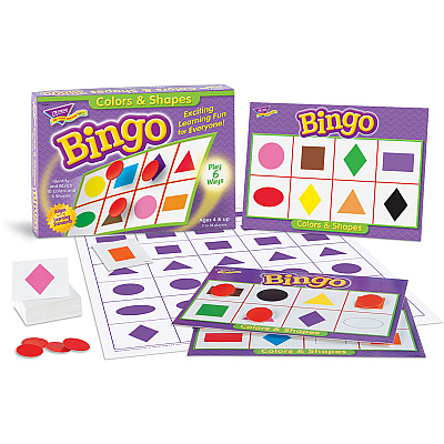 TREND Colors and Shapes Learner's Bingo Game (TEPT6061)
