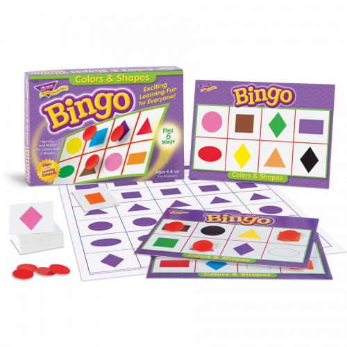 TREND Colors and Shapes Learner's Bingo Game (T6061)