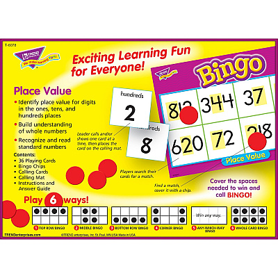 TREND Colors and Shapes Learner's Bingo Game (TEPT6061)