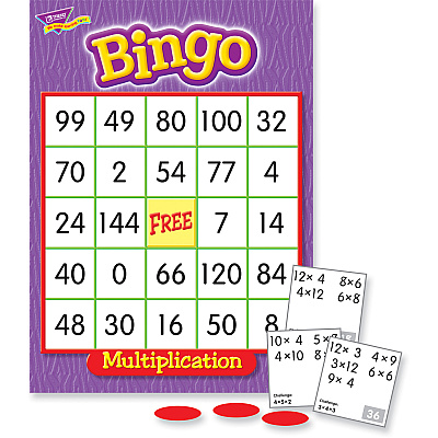 TREND Multiplication Bingo Learning Game (TEPT6135)