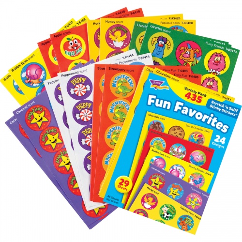 TREND Fun & Fancy Jumbo Pack Stickers (T6491)