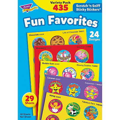 TREND Fun & Fancy Jumbo Pack Stickers (TEPT6491)