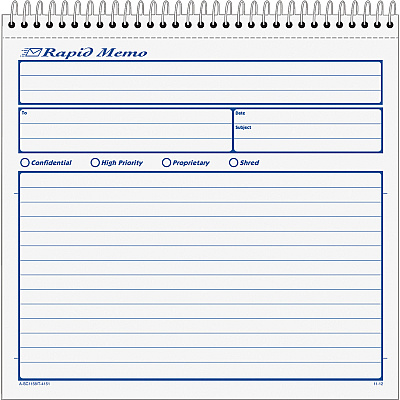 TOPS Rapid Memo Book (TOP4151)
