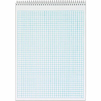 TOPS Docket Top Wire Quadrille Pad (TOP63801)