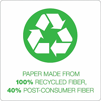 TOPS Second Nature Recycled Writing Pads (TOP74830)