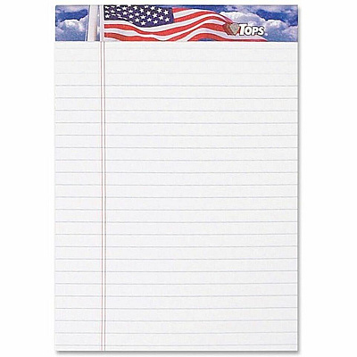 TOPS American Pride Binding Legal Writing Tablet - Jr.Legal (TOP75103)