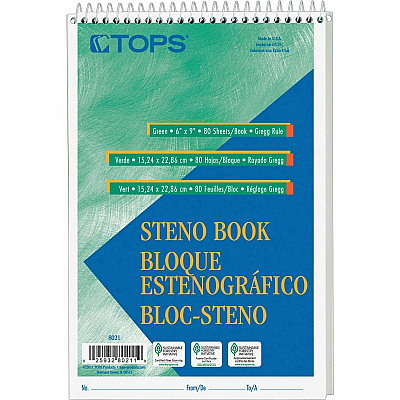 TOPS Steno Books (TOP8020)