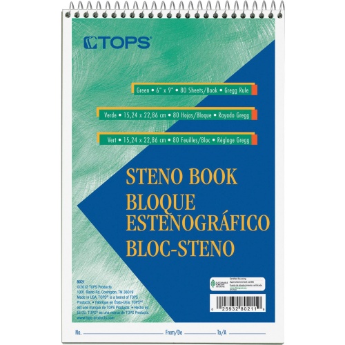 TOPS Steno Book (8021)