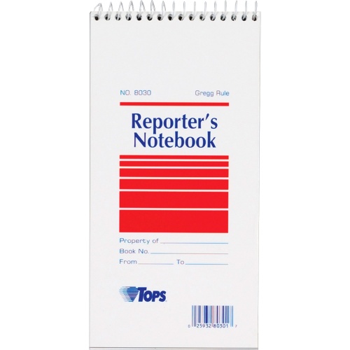 TOPS Reporter's Notebooks (8030)