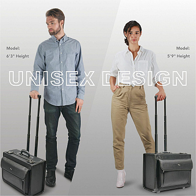Solo Classic Carrying Case (Roller) for 17" Notebook - Black (USLB784)