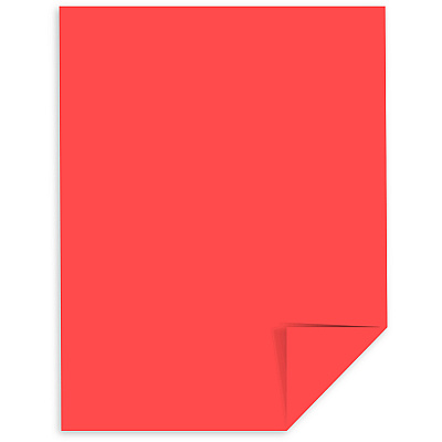 Astrobrights Colored Cardstock - Rocket Red (WAU22841)