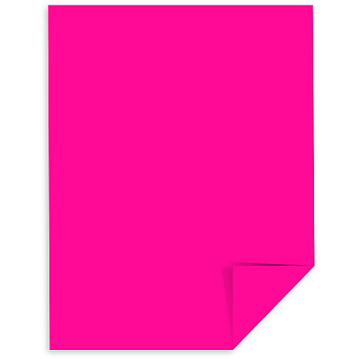 Astrobrights Color Card Stock - Fireball Fuchsia (WAU22881)