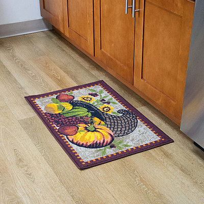 Sloppy Chef Printed Rug 20x30 Harvest, 1 Each (PNP-KTC-20X30-HAR)