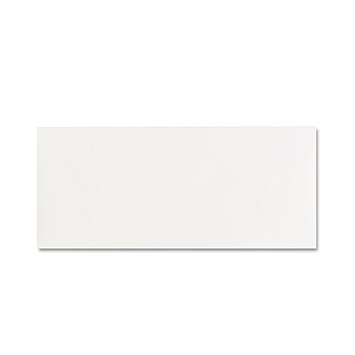 Office Impressions White Envelope, #10, Commercial Flap, Gummed Closure, 4.13 x 9.5, White, 500/Box (OFF82292)