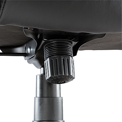 Alera Fraze Series Executive High-Back Swivel/Tilt Bonded Leather Chair, Supports 275 lb, 17.71" to 21.65" Seat Height, Black (ALEFZ41LS10B)