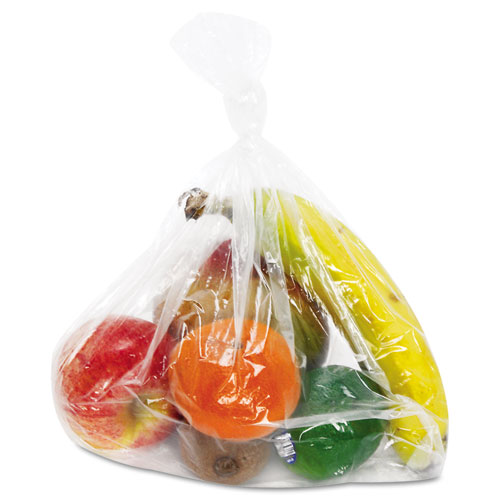 Inteplast Group Food Bags, 8 qt, 1 mil, 8" x 18", Clear, 1,000/Carton (PB080418H)