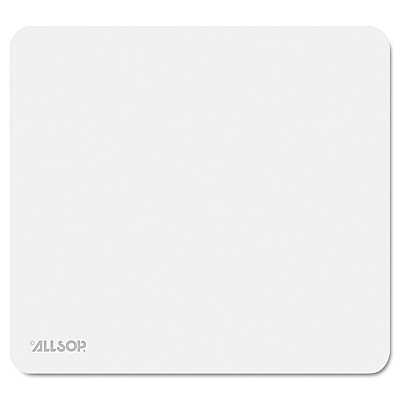 Allsop Accutrack Slimline Mouse Pad, 8.75 x 8, Silver (ASP30202)