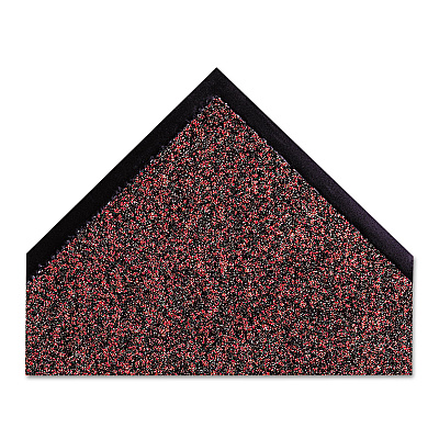 Crown Dust-Star Microfiber Wiper Mat, 36 x 60, Red (CWNDS0035RD)