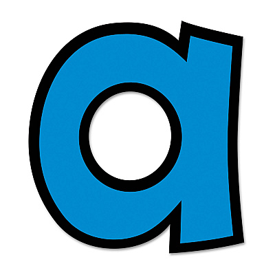 TREND Ready Letters Playful Combo Set, Blue, 4"h, 216/Set (TEPT79744)