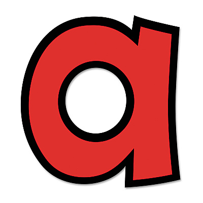 TREND Ready Letters Playful Combo Set, Red, 4"h, 216/Set (TEPT79742)