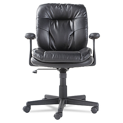 OIF Executive Swivel/Tilt Chair, Supports Up to 250 lb, 16.93" to 20.67" Seat Height, Black (OIFST4819)