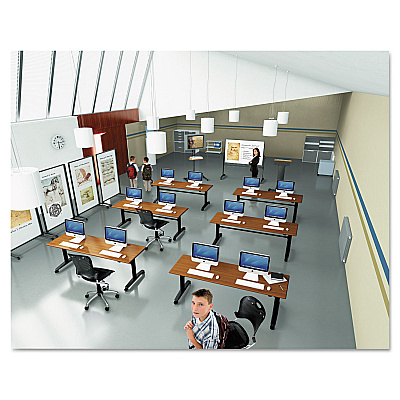 MooreCo Lumina Table Top, Rectangular, 72w x 24d, Cherry (BLT90068)