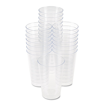 WNA Comet Plastic Tumblers, Clear, 12 oz, 500/Carton (WNAT12)