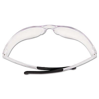 MCR Safety Bearkat Safety Glasses, Frost Frame, Clear Lens (CRWBK110AF)