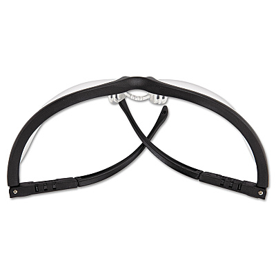 MCR Safety Klondike Safety Glasses, Matte Black Frame, Clear Lens (CRWKD110AF)