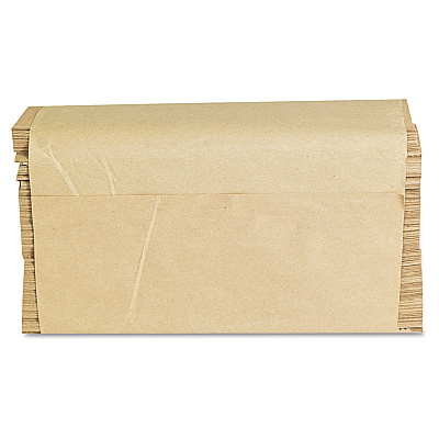 GEN Folded Paper Towels, Multifold, 9 x 9.45, Natural, 250 Towels/Pack, 16 Packs/Carton (GEN1508)
