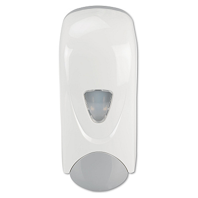 Impact Foam-eeze Bulk Foam Soap Dispenser with Refillable Bottle, 1,000 mL, 4.88 x 4.75 x 11, White/Gray (IMP9325)