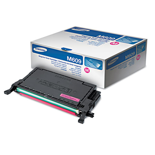 HP CLT-M609S High-YIeld Toner, 7,000 Page-Yield, Magenta