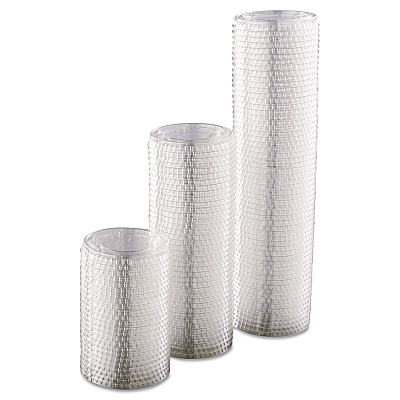 Dart Portion/Souffle Cup Lids, PET, Fits 1.5 oz to 2.5 oz Cups, Clear, 2,500/Carton (DCCPL200N)