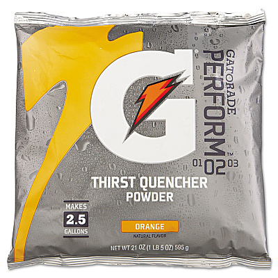 Gatorade Original Powdered Drink Mix, Variety Pack, 21oz Packets, 32/Carton (GTD03944)