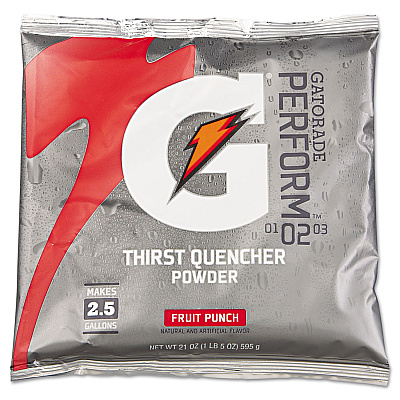 Gatorade Original Powdered Drink Mix, Variety Pack, 21oz Packets, 32/Carton (GTD03944)