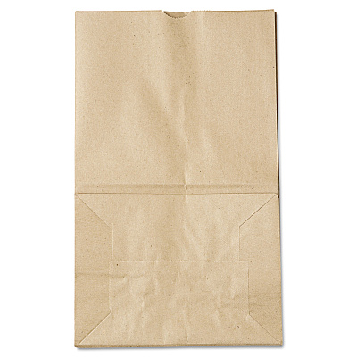 General Grocery Paper Bags, #20 Squat Size, 8.25" x 5.94" x 13.38", Natural, 500/Bundle (BAGGK20S500)