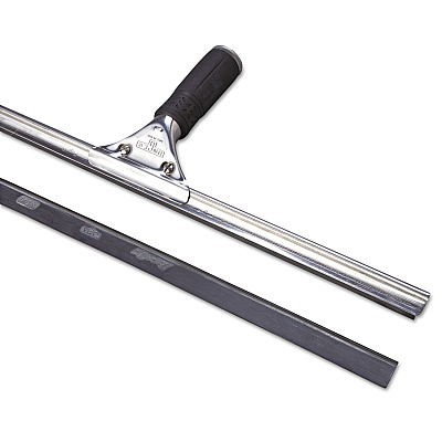 Unger ErgoTec Replacement Squeegee Blades, 18" Wide Blade, 12/Pack (UNGRT45)