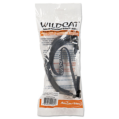 KleenGuard V80 WildCat Safety Goggles, Black Frame, Clear Lens (KCC20525)