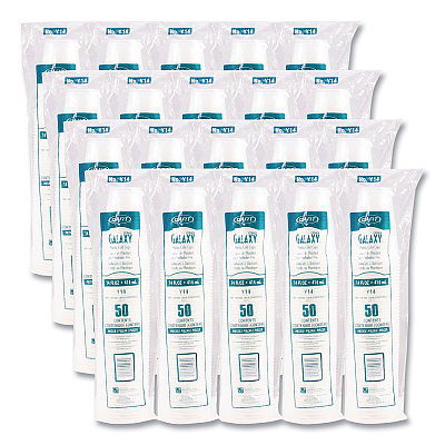 Dart High-Impact Polystyrene Cold Cups, 14 oz, Translucent, 50 Cups/Sleeve. 20 Sleeves/Carton (DCCY14)