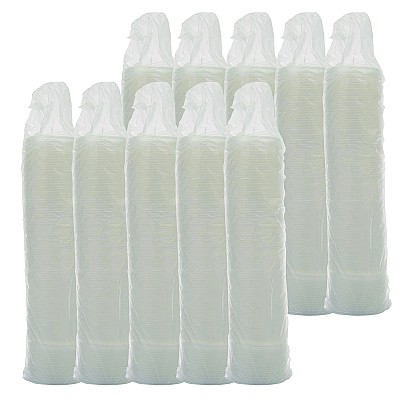 Solo Non-Vented Cup Lids, Fits 6 oz Cups, 2, 3.5, 4 oz Food Containers, Translucent, 1,000/Carton (DCC6JLNV)