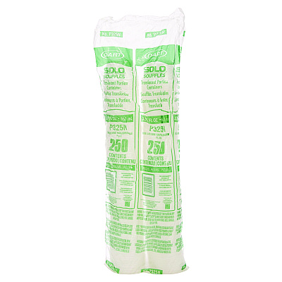 Dart Polystyrene Portion Cups, 3.25 oz, Translucent, 250/Bag, 10 Bags/Carton (DCCP325N)