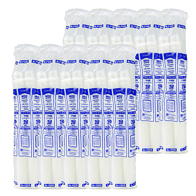 Dart Polystyrene Portion Cups, 1 oz, Translucent, 2,500/Carton (DCCP100N)