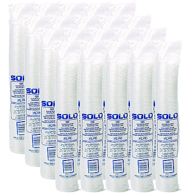 Dart Portion/Souffle Cup Lids, Fits 3.25 oz to 9 oz Cups, Clear, 125/Pack, 20 Packs/Carton (DCCPL4N)