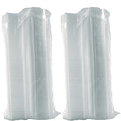 Dart ClearPac SafeSeal Tamper-Resistant/Evident Containers, Flat Lid, 16 oz, 4.9 x 2.5 x 5.5, Clear, Plastic, 100/Bag, 2 Bags/CT (DCCCH16DEF)