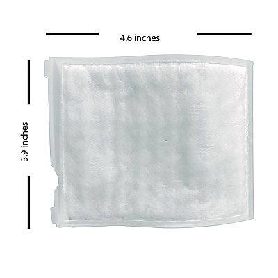 Janitized Vacuum Micro Filter Designed to Fit Windsor Sensor SRS12/SRS15, 25/Carton (APCJANIVF310)