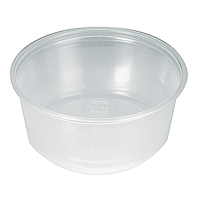 Fabri-Kal Portion Cups, 3.25 oz, Translucent, 125/Sleeve, 20 Sleeve/Carton (FABPC325)